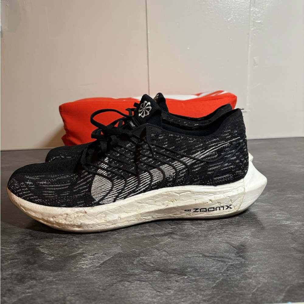 Nike Pegasus Turbo Black and White Running Shoes